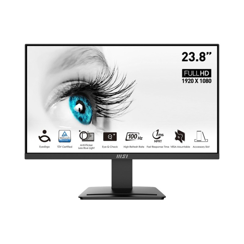 MSI Pro MP2412 computer monitor 60.5 cm (23.8 MSI Pro MP2412 computer monitor 60.5 cm (23.8