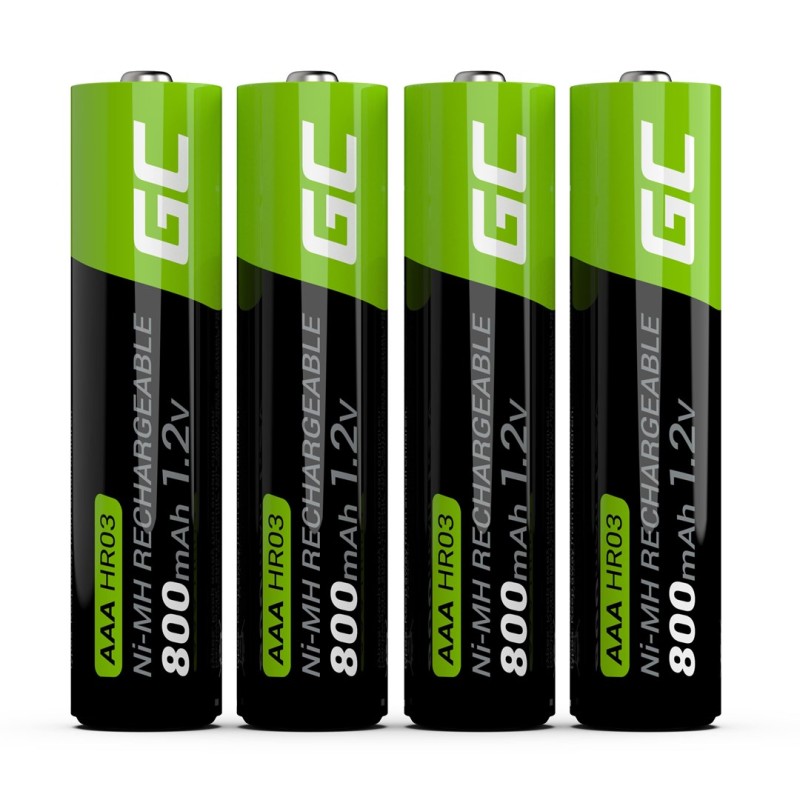 Green Cell GR04 household battery Rechargeable battery AAA Nickel-Metal Hydride (NiMH) Green Cell GR04 household battery Rechargeable battery AAA Nickel-Metal Hydride (NiMH)