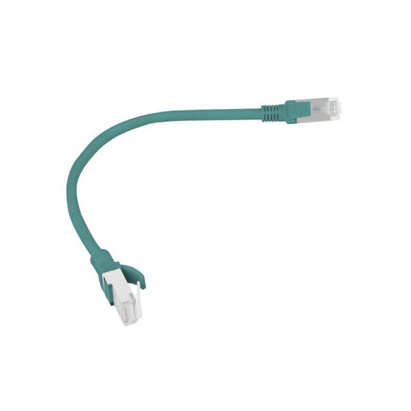 PATCHCORD KAT.6 UTP 0.25M ZIELONY FLUKE PASSED LANBERG 10-PACK PATCHCORD KAT.6 UTP 0.25M ZIELONY FLUKE PASSED LANBERG 10-PACK