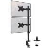 Maclean MC-967 Double Vertical Monitor Desk Mount Screen Holder max VESA 100x100, 13-27 Maclean MC-967 Double Vertical Monitor Desk Mount Screen Holder max VESA 100x100, 13-27