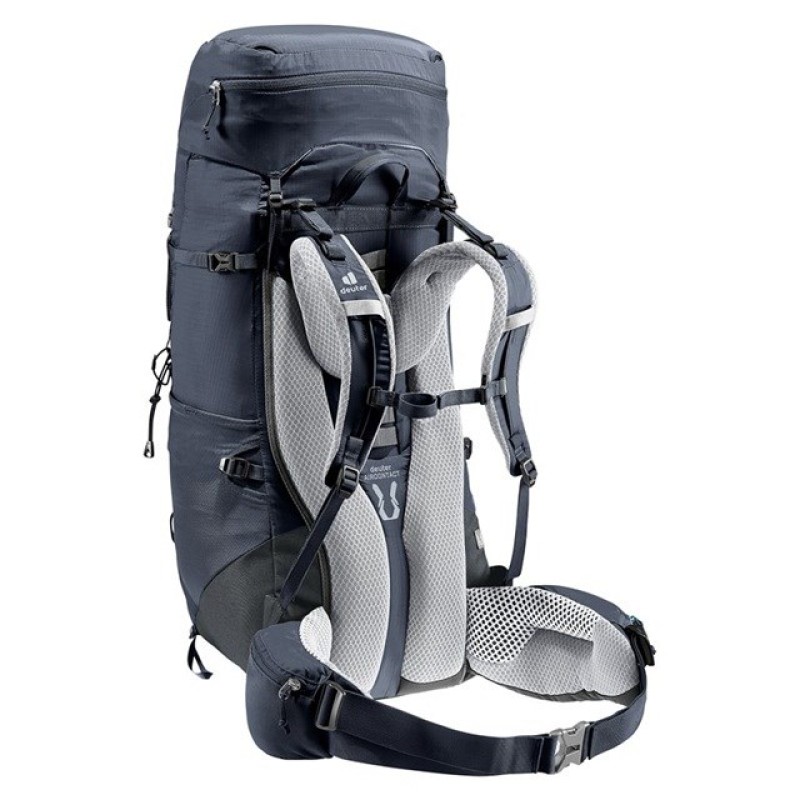 Plecak turystyczny Deuter Aircontact Lite 45 + 10 SL black-graphite Plecak turystyczny Deuter Aircontact Lite 45 + 10 SL black-graphite