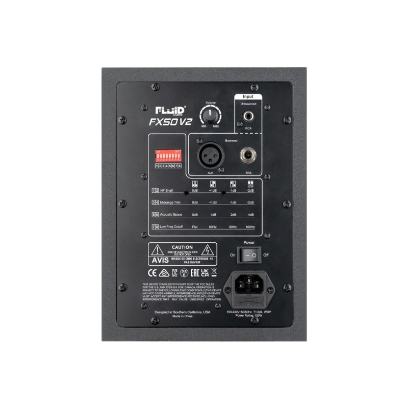 Fluid Audio FX50 V2 - active studio monitor Fluid Audio FX50 V2 - active studio monitor