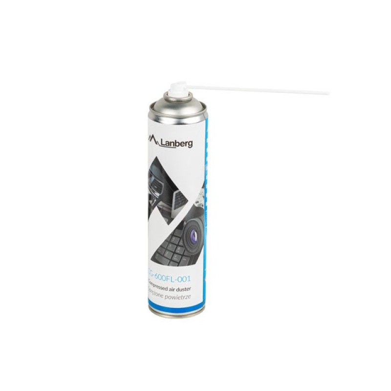 Lanberg CG-600FL-001 Compressed Air 600 ml Lanberg CG-600FL-001 Compressed Air 600 ml