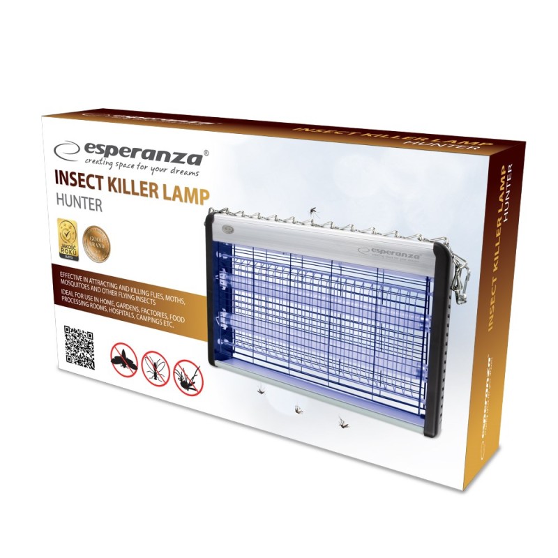 Esperanza EHQ006 ELECTRIC INSECT UV LAMP Black Esperanza EHQ006 ELECTRIC INSECT UV LAMP Black