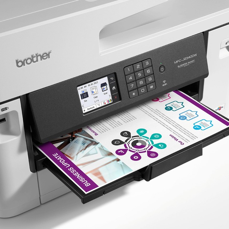 Brother MFC-J2340DW multifunction printer Inkjet A3 1200 x 4800 DPI Wi-Fi Brother MFC-J2340DW multifunction printer Inkjet A3 1200 x 4800 DPI Wi-Fi