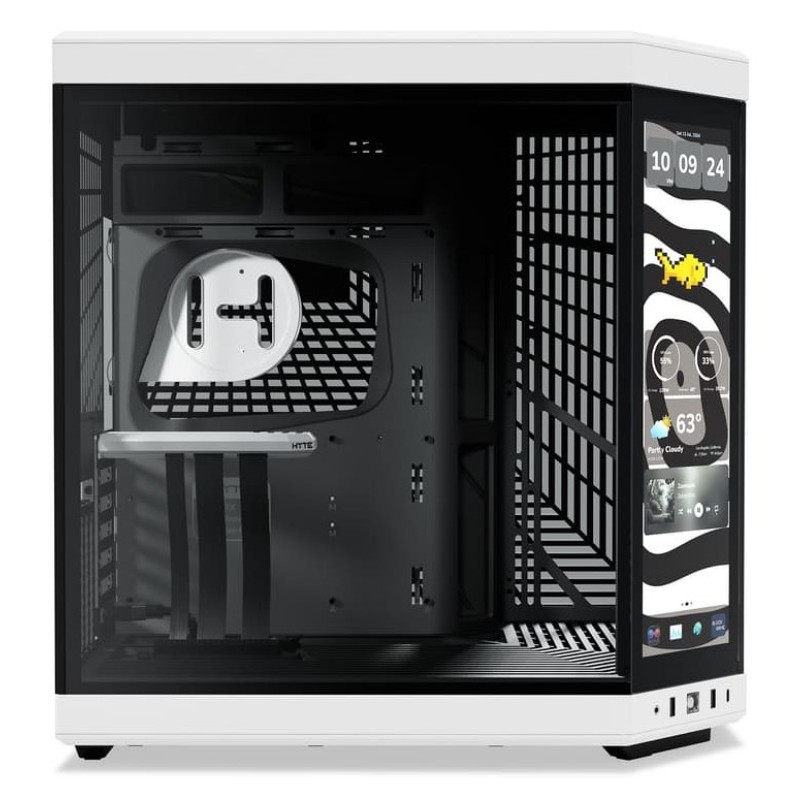 HYTE Y70 Touch Midi Tower Black, White HYTE Y70 Touch Midi Tower Black, White