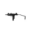 Submachine gun air rifle Ranger UZ1 Full Auto Blowback Kal.4.5 BBS 25-shots Metal KWC