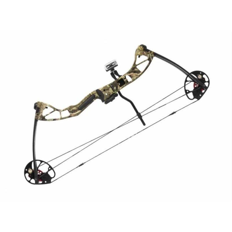 Poe Lang Rex Quad 25-45lb 28’ pulley bow , camo