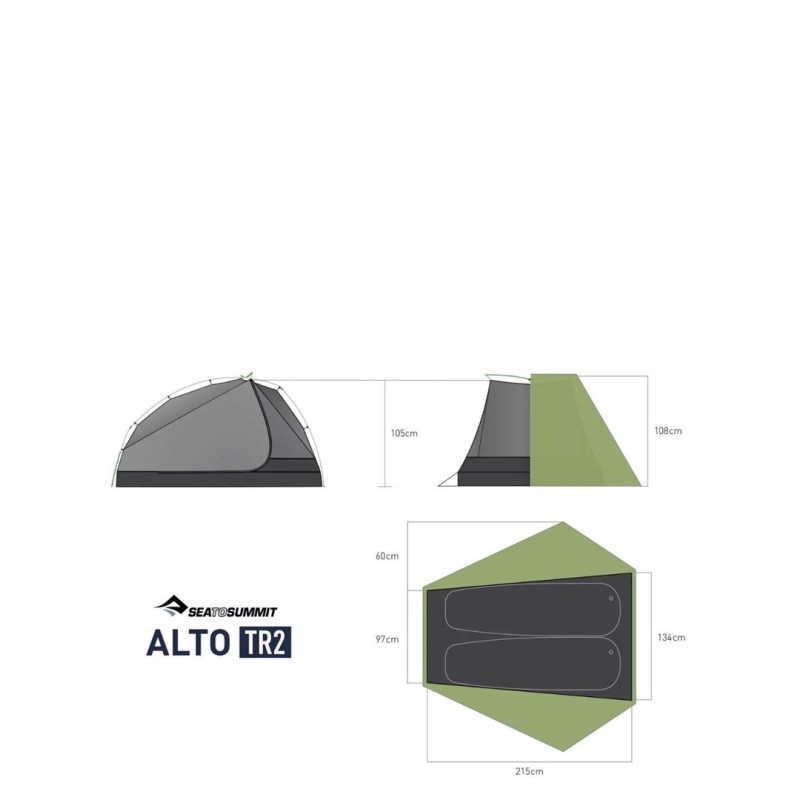 Namiot dwuosobowy SEA TO SUMMIT Alto TR2 Namiot dwuosobowy SEA TO SUMMIT Alto TR2