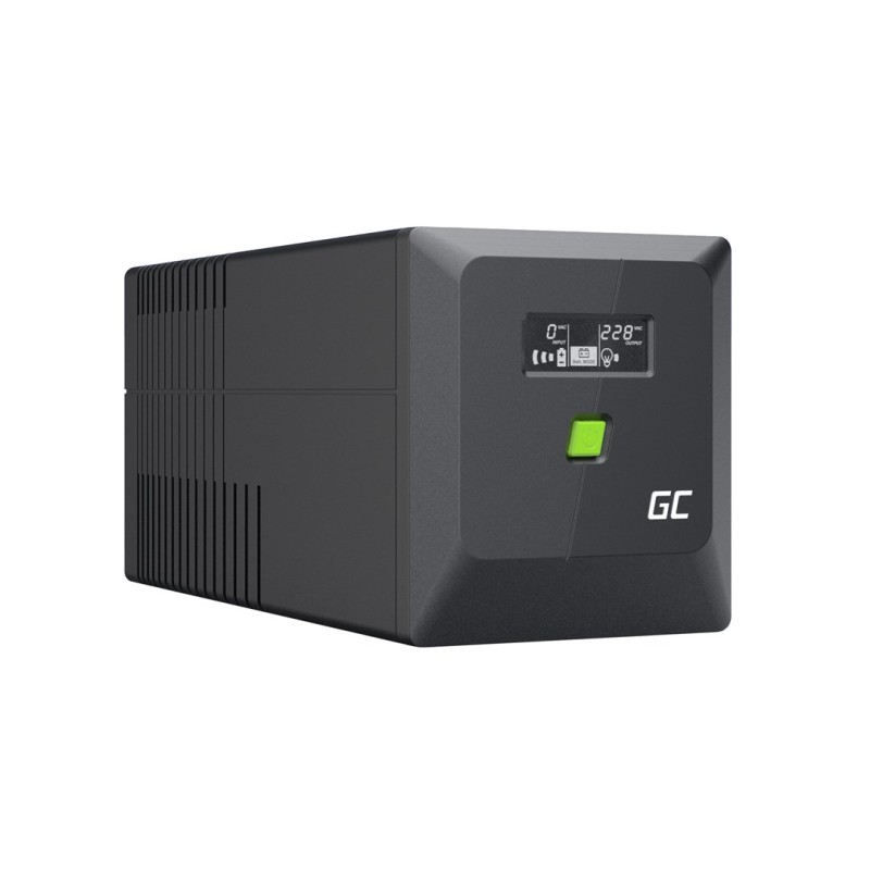 Green Cell uninterruptible power supply (UPS) Line-Interactive 0.75 kVA 480 W 4 AC outlet(s)