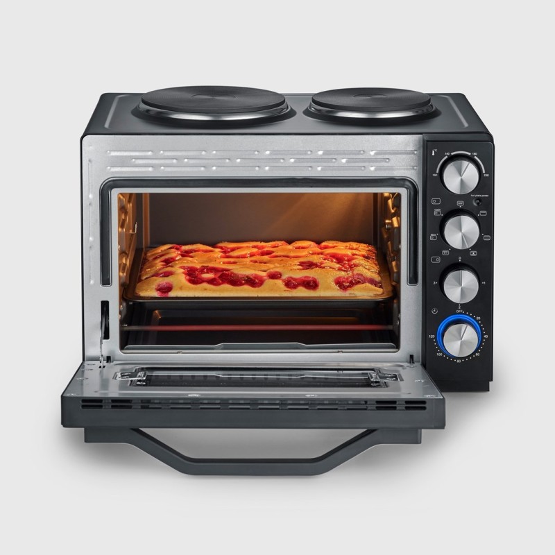 SEVERIN MINI OVEN WITH COOKING PLATES, 30 L TO2074 SEVERIN MINI OVEN WITH COOKING PLATES, 30 L TO2074