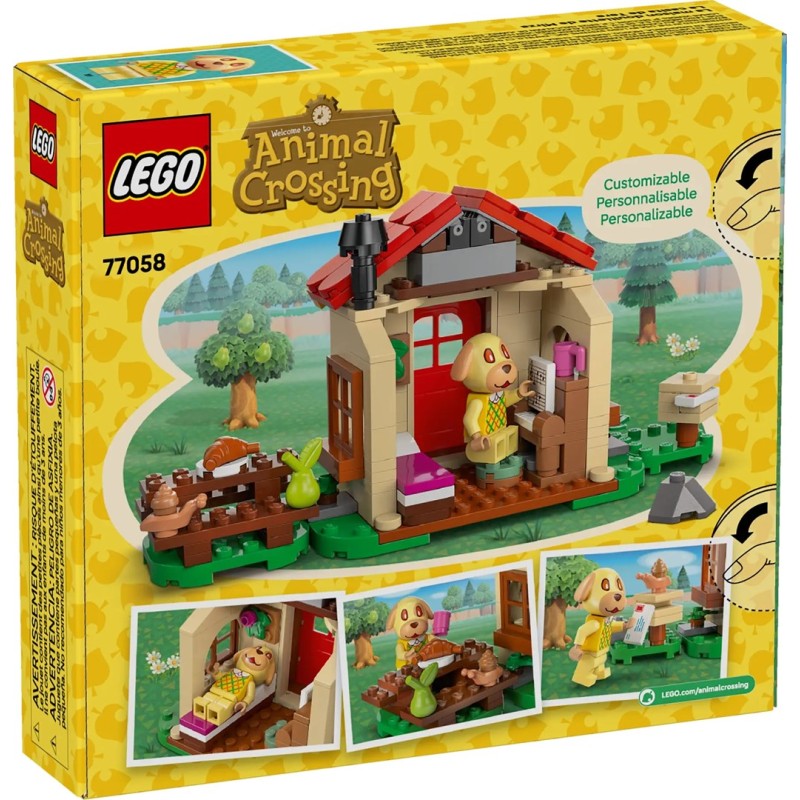 LEGO ANIMAL CROSSING 77058 Goldie's Cosy House LEGO ANIMAL CROSSING 77058 Goldie's Cosy House