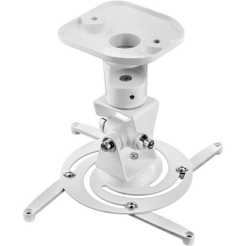 Techly Universal Ceiling Bracket for Projector, White ICA-PM 100WH Techly Universal Ceiling Bracket for Projector, White ICA-PM 100WH