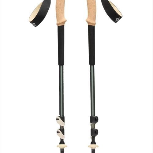 BLACK DIAMOND Trail Cork Trekking Poles laurel green