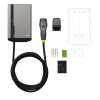 Green Cell EVGC021A2250 electric vehicle charging station Grey Aluminium Wall 3 Built-in display LED