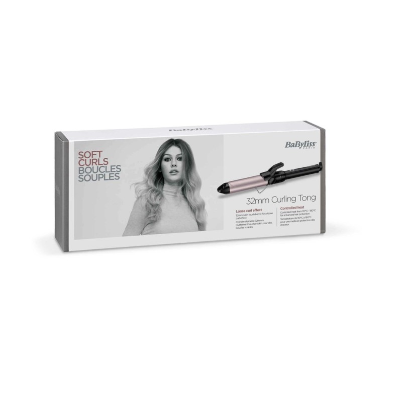 BaByliss Pro 180 C332E Sublim’Touch 32 mm Curling iron Warm Black, Pink 70.9 BaByliss Pro 180 C332E Sublim’Touch 32 mm Curling iron Warm Black, Pink 70.9