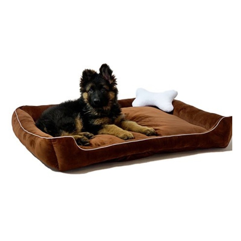 GO GIFT Lux brown - pet bed - 95 x 70 x 9 cm GO GIFT Lux brown - pet bed - 95 x 70 x 9 cm