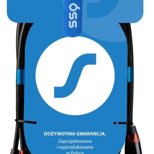 SSQ RCAJM5 - Cable 2x RCA - 2x Jack Mono 6,3 mm 3 m Black