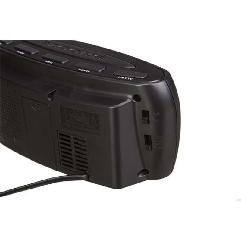 Adler AD 1121 radio Clock Analog & digital Black