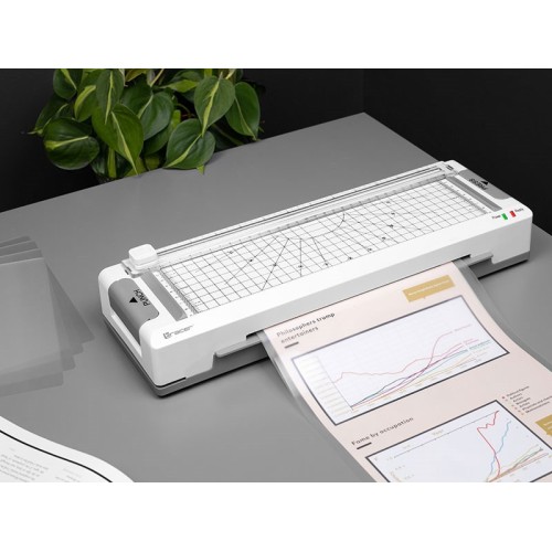 Tracer A4 TRL-7 Laminator All-in-One cold/hot, White