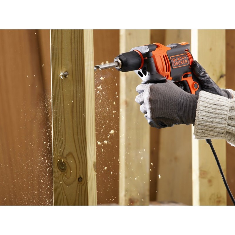 Black & Decker BEH710-QS drill 2800 RPM Black, Orange Black & Decker BEH710-QS drill 2800 RPM Black, Orange