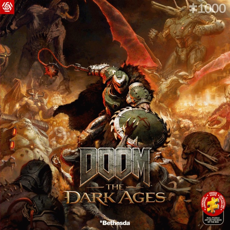 Puzzle Good Loot Gaming - Doom: The Dark Ages - Slayer's Rage 1000 pc(s) Puzzle Good Loot Gaming - Doom: The Dark Ages - Slayer's Rage 1000 pc(s)