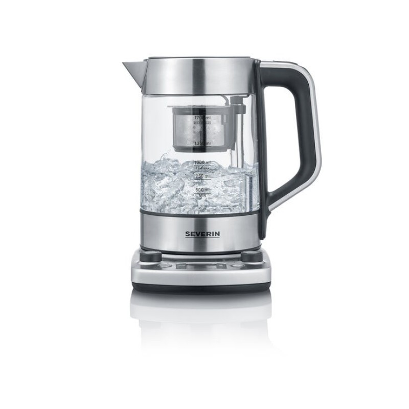 SEVERIN ELECTRIC KETTLE, GLASS, 1,7L, 3000W WK3422 SEVERIN ELECTRIC KETTLE, GLASS, 1,7L, 3000W WK3422
