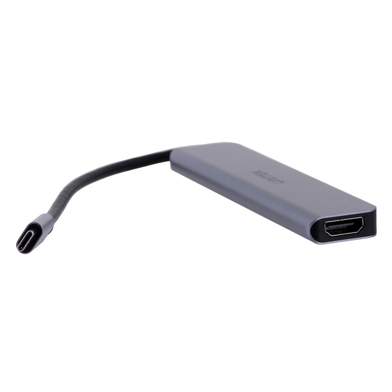 UNITEK HUB USB-C H1118A; USB-A x3, USB-C, HDMI, SD, microSD UNITEK HUB USB-C H1118A; USB-A x3, USB-C, HDMI, SD, microSD