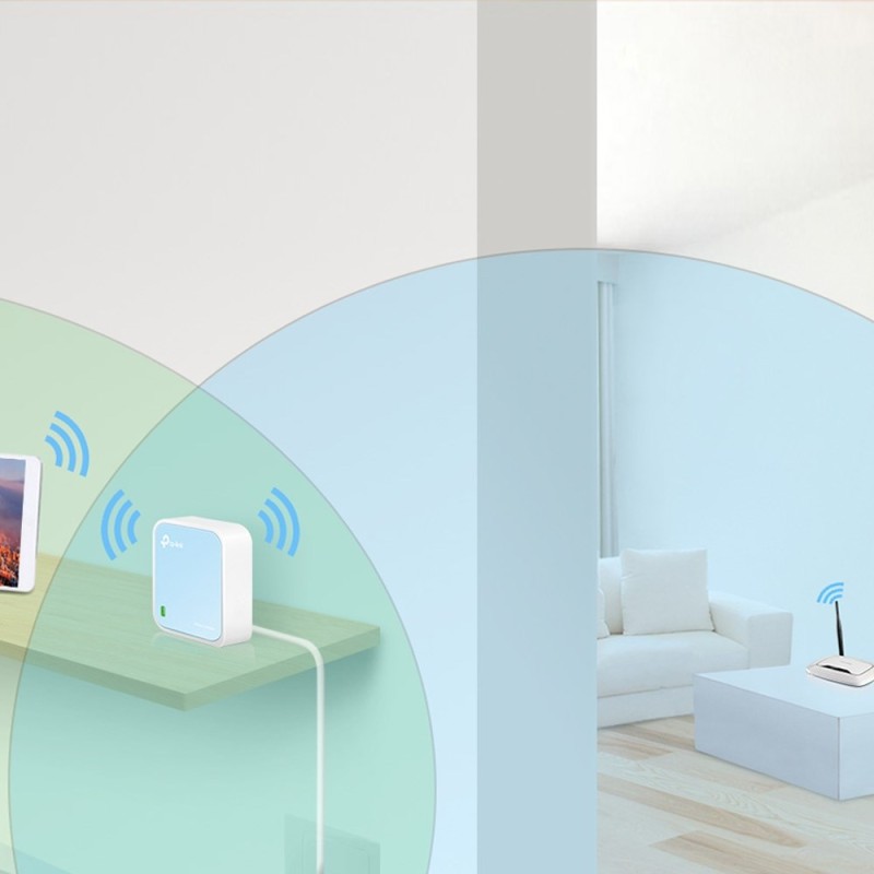 TP-Link TL-WR802N wireless router Fast Ethernet Single-band (2.4 GHz) Blue, White TP-Link TL-WR802N wireless router Fast Ethernet Single-band (2.4 GHz) Blue, White
