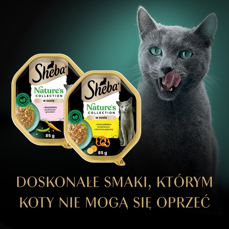 SHEBA Nature's Collection Mix - wet cat food - 8x85g SHEBA Nature's Collection Mix - wet cat food - 8x85g