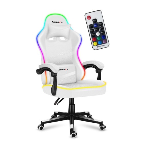 Gaming chair - Huzaro Force 4.4 RGB White Gaming chair - Huzaro Force 4.4 RGB White