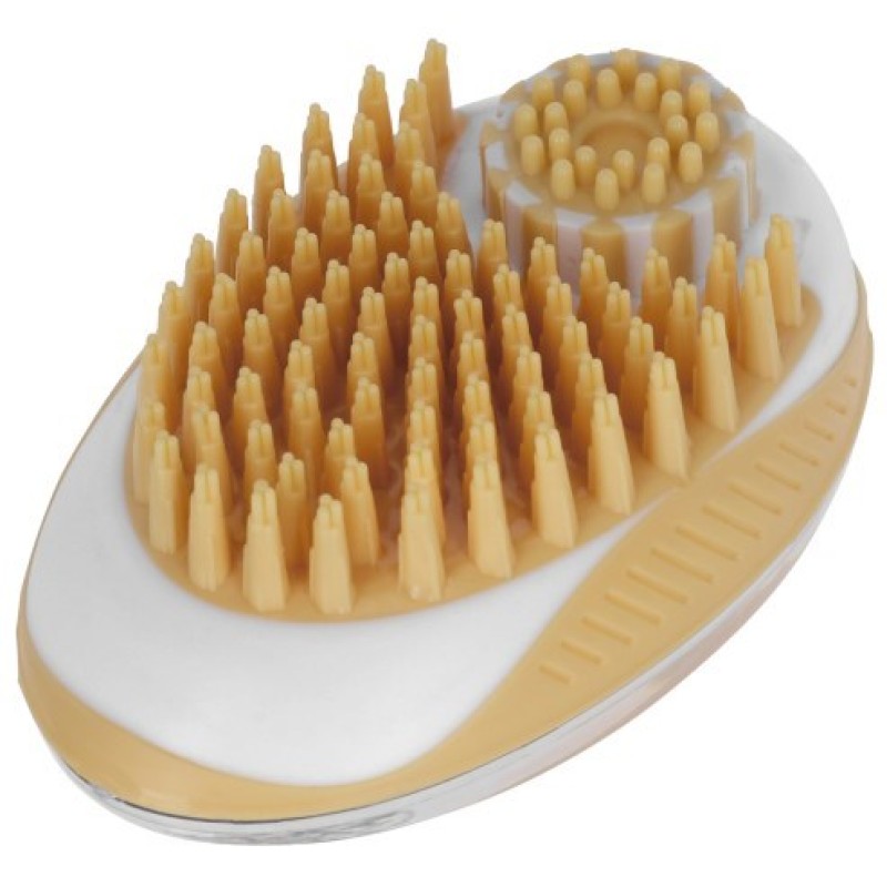 KERBL MagicBrush Bath Brush for Dogs and Cats with 100 ml Container - 11.5x7.5 cm KERBL MagicBrush Bath Brush for Dogs and Cats with 100 ml Container - 11.5x7.5 cm