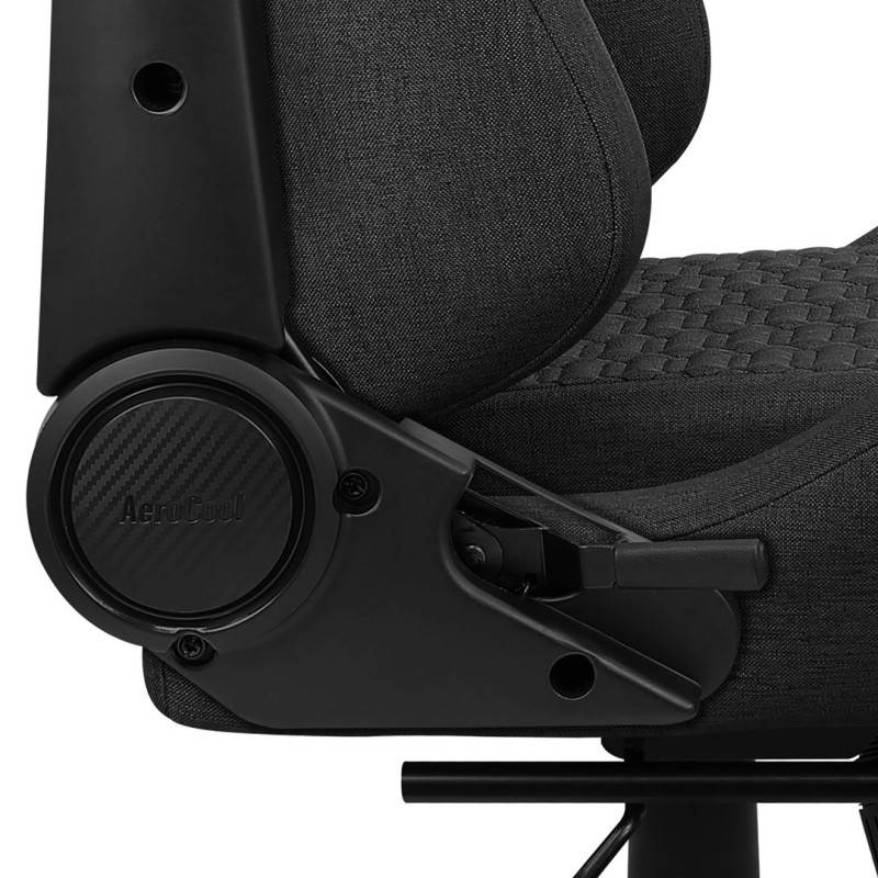 Aerocool ROYALASHBK Premium Ergonomic Gaming Chair Legrests Aeroweave Technology Black Aerocool ROYALASHBK Premium Ergonomic Gaming Chair Legrests Aeroweave Technology Black