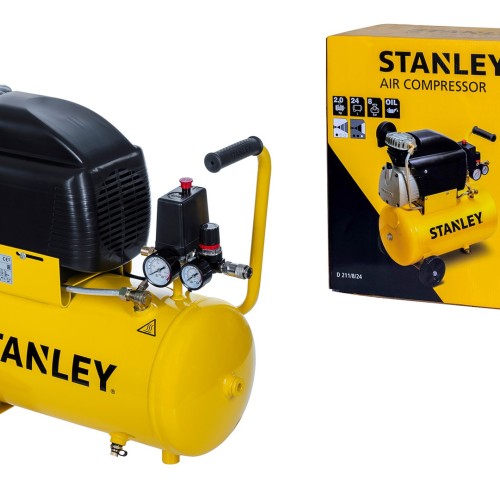 Stanley Oil compressor 24 l 1500 W FCCC404STN005 24 l 8 bar set of 6 pieces Stanley Oil compressor 24 l 1500 W FCCC404STN005 24 l 8 bar set of 6 pieces
