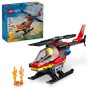 LEGO CITY 60411 FIRE RESCUE HELICOPTER