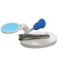 Nail clippers with magnifying glass