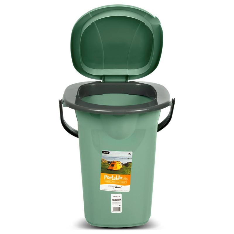 GreenBlue GB320GG Tourist Toilet GreenBlue 19L Green-Gray GreenBlue GB320GG Tourist Toilet GreenBlue 19L Green-Gray