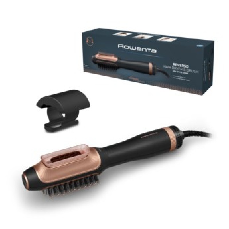 Rowenta CF9840F0 hair styling tool Hot air brush Warm Black, Copper