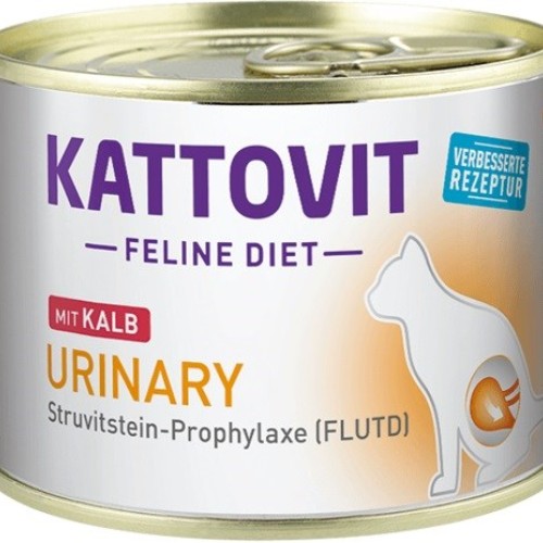 KATTOVIT Feline Diet Urinary Veal - wet cat food - 185g KATTOVIT Feline Diet Urinary Veal - wet cat food - 185g