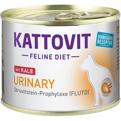 KATTOVIT Feline Diet Urinary Veal - wet cat food - 185g KATTOVIT Feline Diet Urinary Veal - wet cat food - 185g