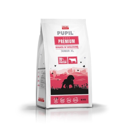 PUPIL Premium Junior Large and extra large breeds Rich in beef - dry dog food - 12kg PUPIL Premium Junior Large and extra large breeds Rich in beef - dry dog food - 12kg