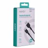 AUKEY CB-NCC2 USB-C Type-C Power Delivery PD 60W 3A 1.8m Nylon Black AUKEY CB-NCC2 USB-C Type-C Power Delivery PD 60W 3A 1.8m Nylon Black