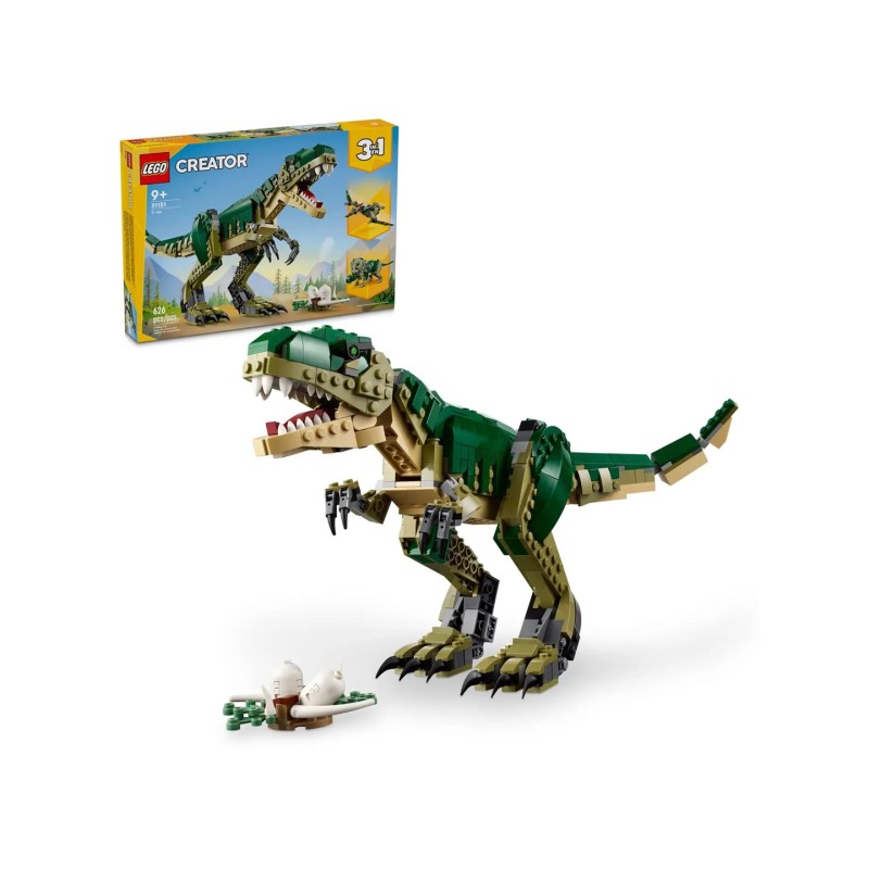 Blocks LEGO CREATOR 3 IN 1 31151 T. Rex