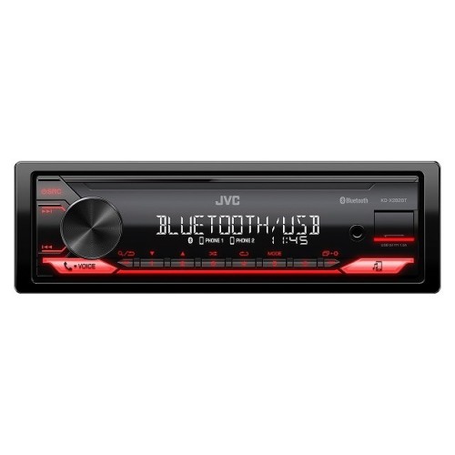 CAR RADIO JVC KDX-282BT RED CAR RADIO JVC KDX-282BT RED