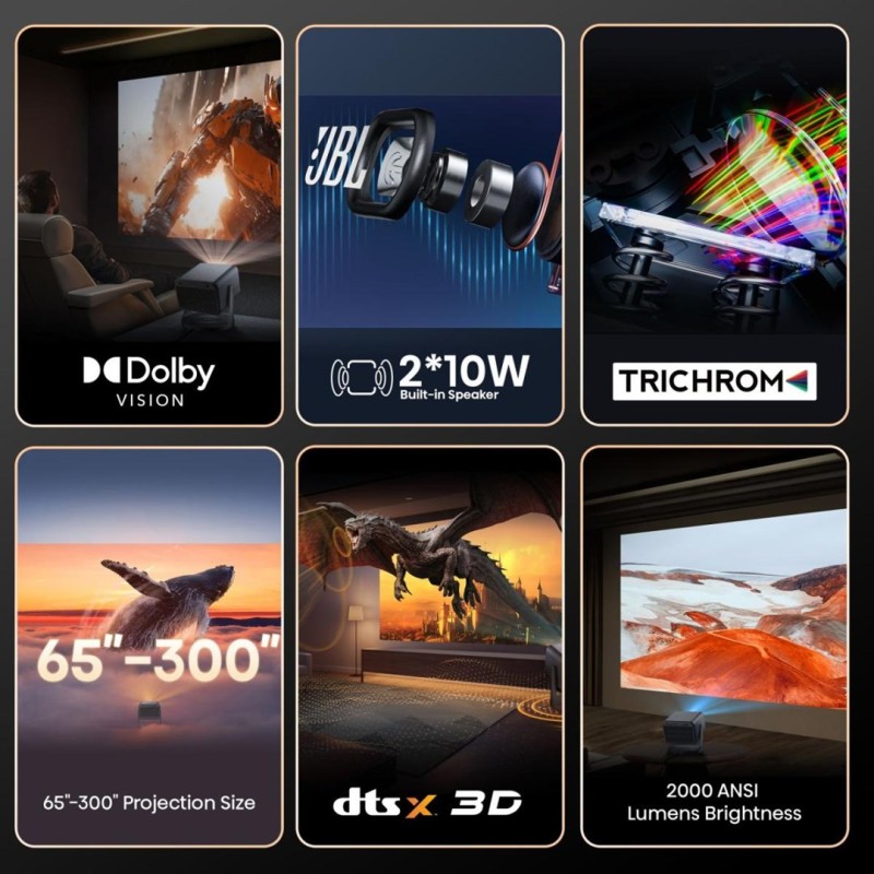 PROJEKTOR HISENSE C2 LASER 4K PROJEKTOR HISENSE C2 LASER 4K