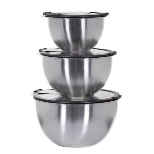 SET OF 3 BOWLS (16, 20, 24 CM) GEFU MONDI G-89430 SET OF 3 BOWLS (16, 20, 24 CM) GEFU MONDI G-89430