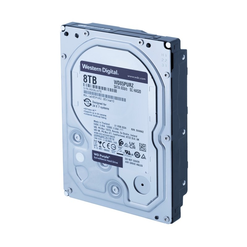 Western Digital Blue 8TB WD PURPL 8TB WD PURPLE 3.5 Western Digital Blue 8TB WD PURPL 8TB WD PURPLE 3.5