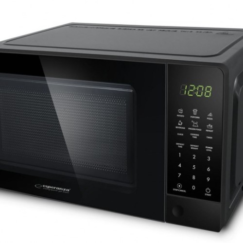 Esperanza EKO009 microwave Countertop Solo microwave 20 L 700 W Black Esperanza EKO009 microwave Countertop Solo microwave 20 L 700 W Black