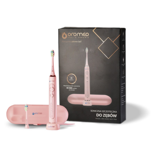 OROMED ORO-SONIC NEXT PINK pink sonic toothbrush OROMED ORO-SONIC NEXT PINK pink sonic toothbrush