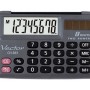 Vector KAV CH-861 pocket calculator, 8 digits, 87 x 58 mm, black